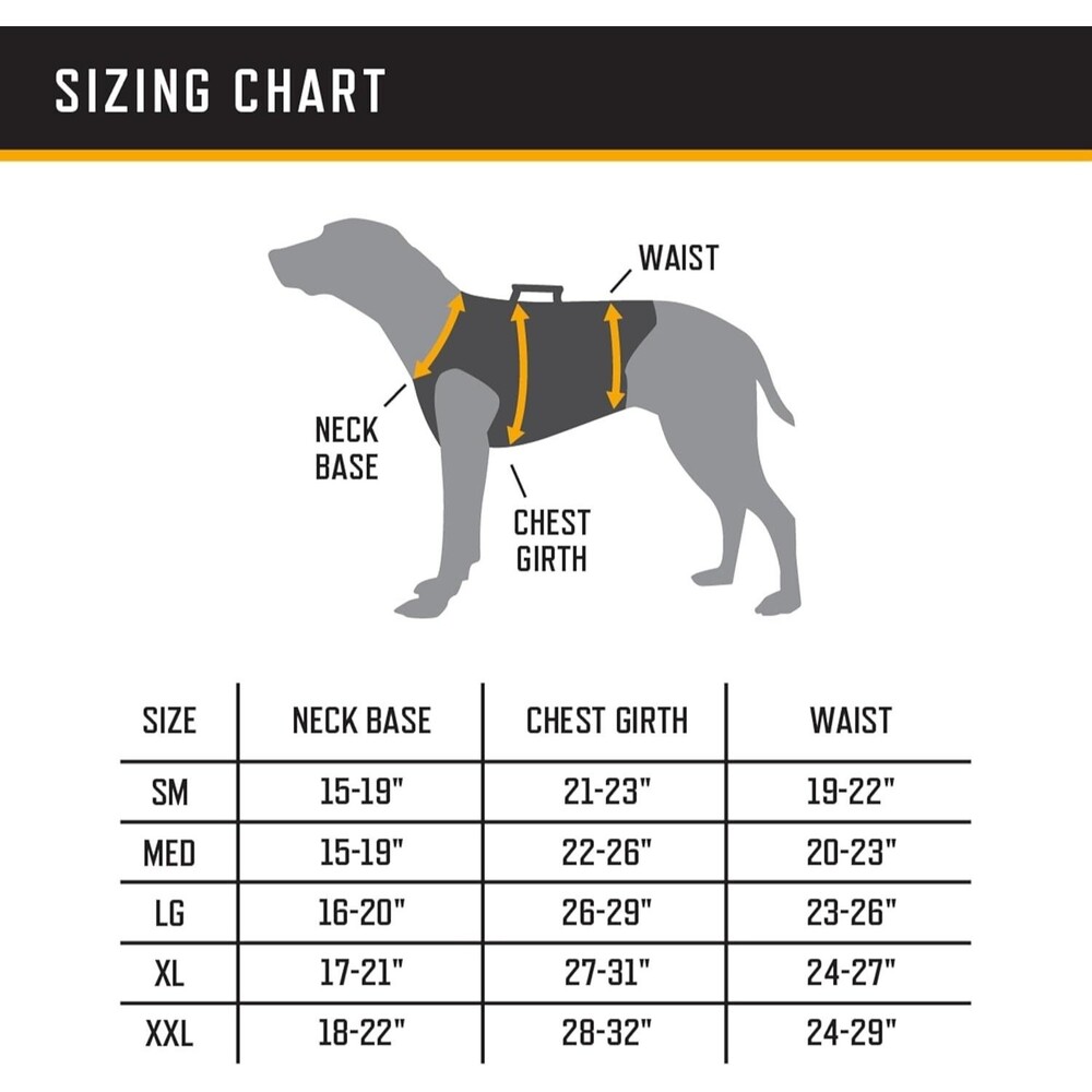 Browning Pet Vest, 5mm, Handle, Neoprene Vest 5mm Handle 2XL, XX-Large - Picture 2 of 8